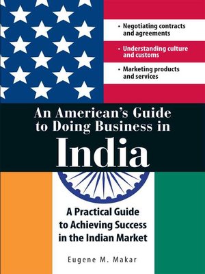 cover image of An merican's Guide to Doing Business in India
